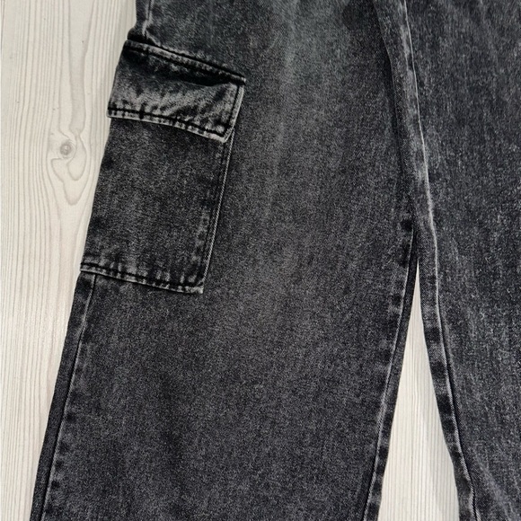 Wild Fable Black Denim Jumpsuit - Picture 4 of 8